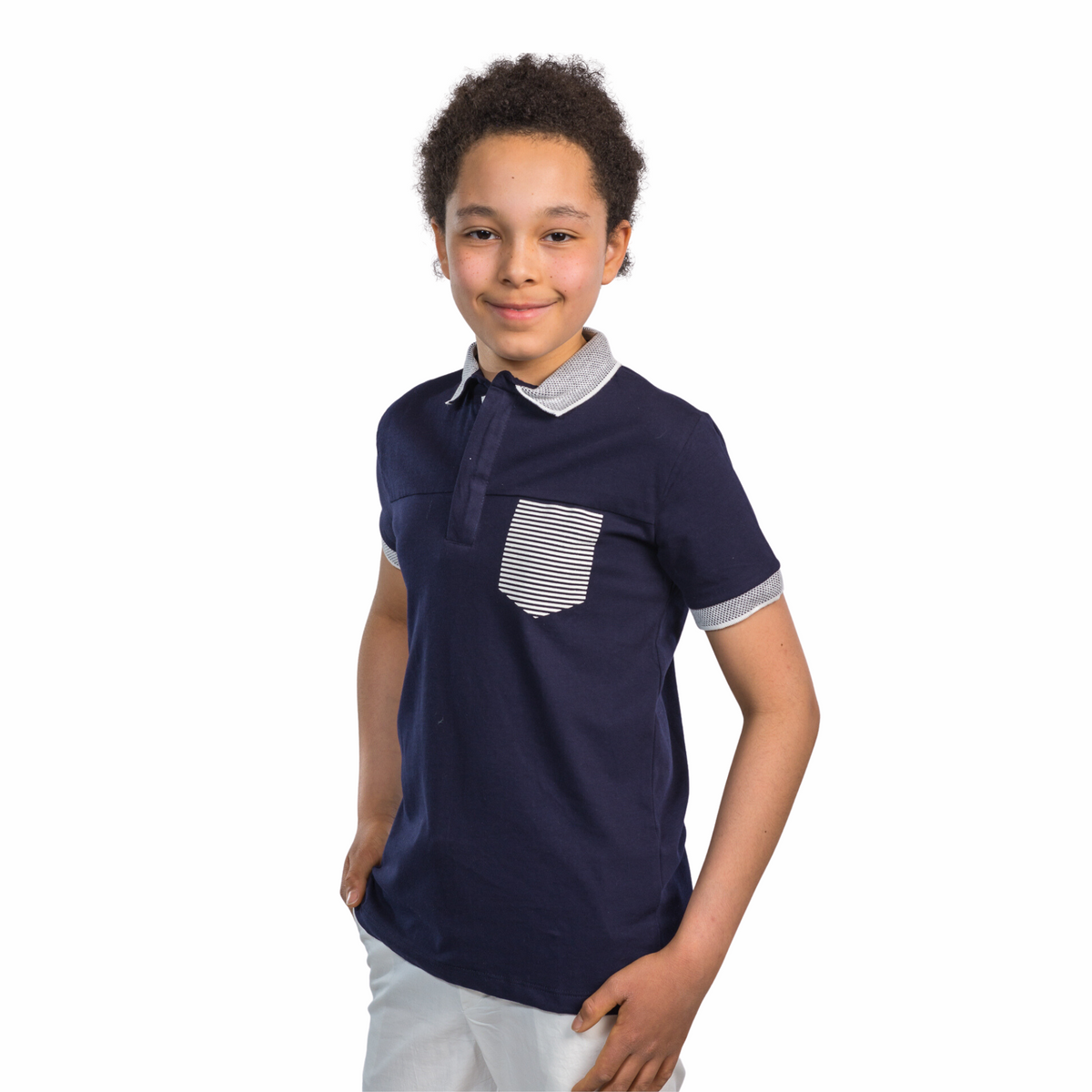 Navy blue shop polo shirt toddler