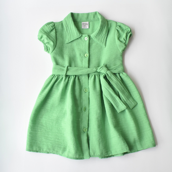 Mila Charm Girls Cotton Dress