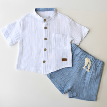 Ensemble short décontracté propre et cool