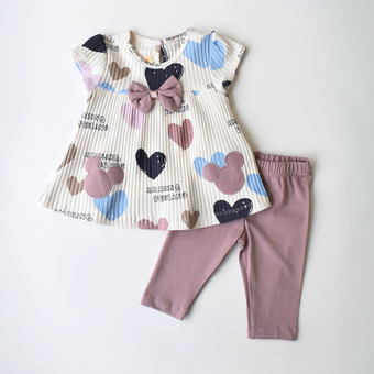 Ensemble décontracté pour filles Loving Vibes