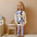 Ensemble en coton pour filles joyeuses