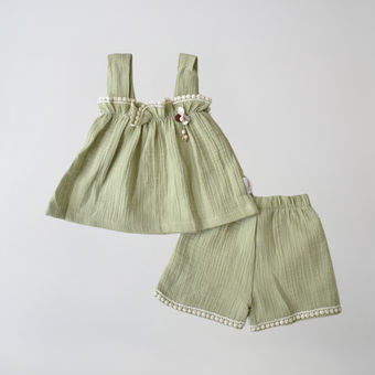 Summer Beauty Girls Casual Set