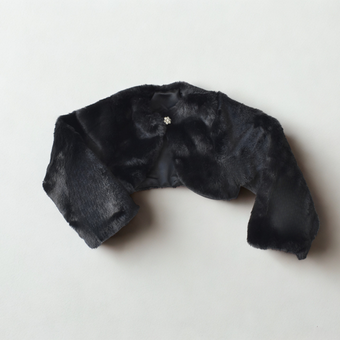 Boléro en fourrure pour enfants