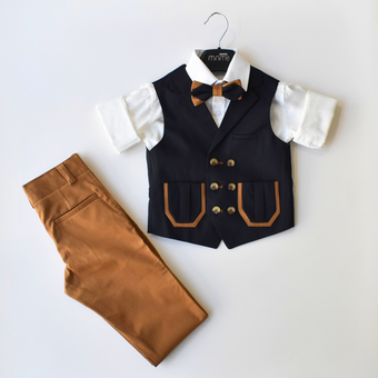 Ensemble gilet élégant et formel Stuart