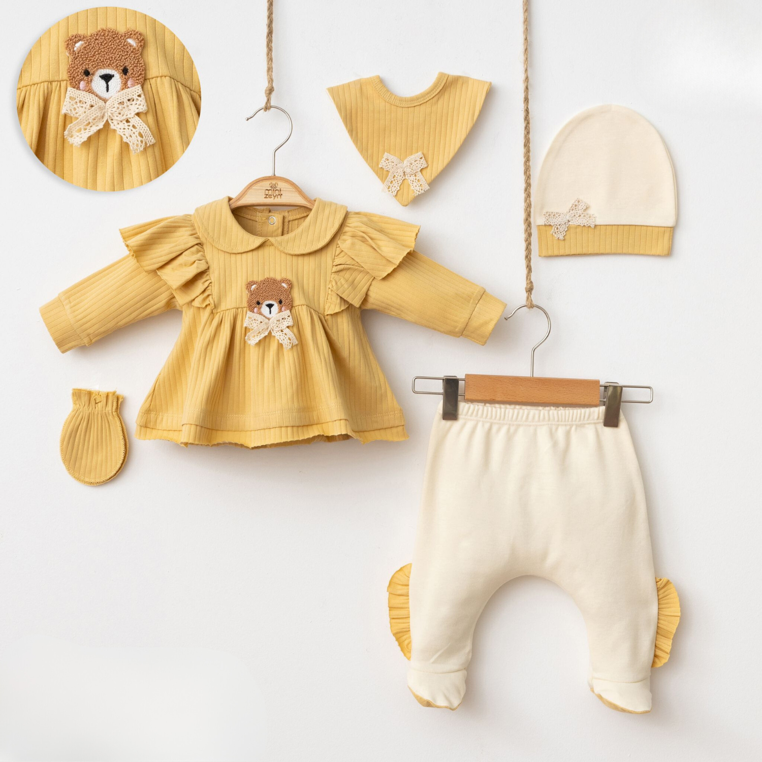 Bear Care Newborn 5PC Set