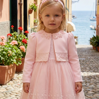 Elara Baby Dress & Bolero