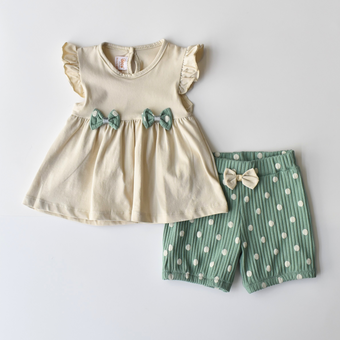 Ensemble décontracté Dotty Delight pour filles