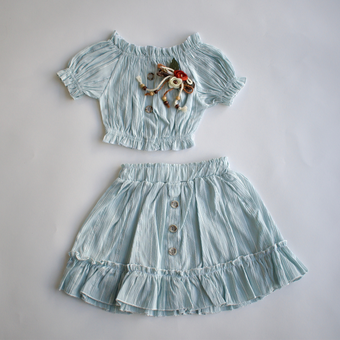 Ensemble jupe pour filles Ingenious Charm