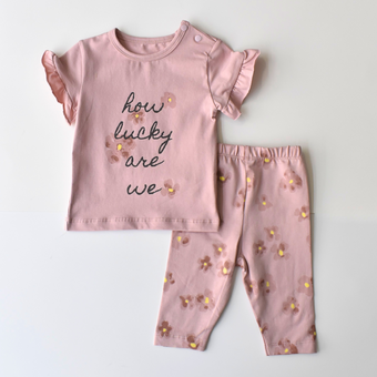 Blossom Love Girls Casual Set