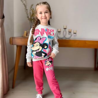 Ensemble jogging en coton pour fille Island Fun