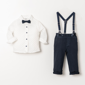Ensemble formel en coton Mini Milo