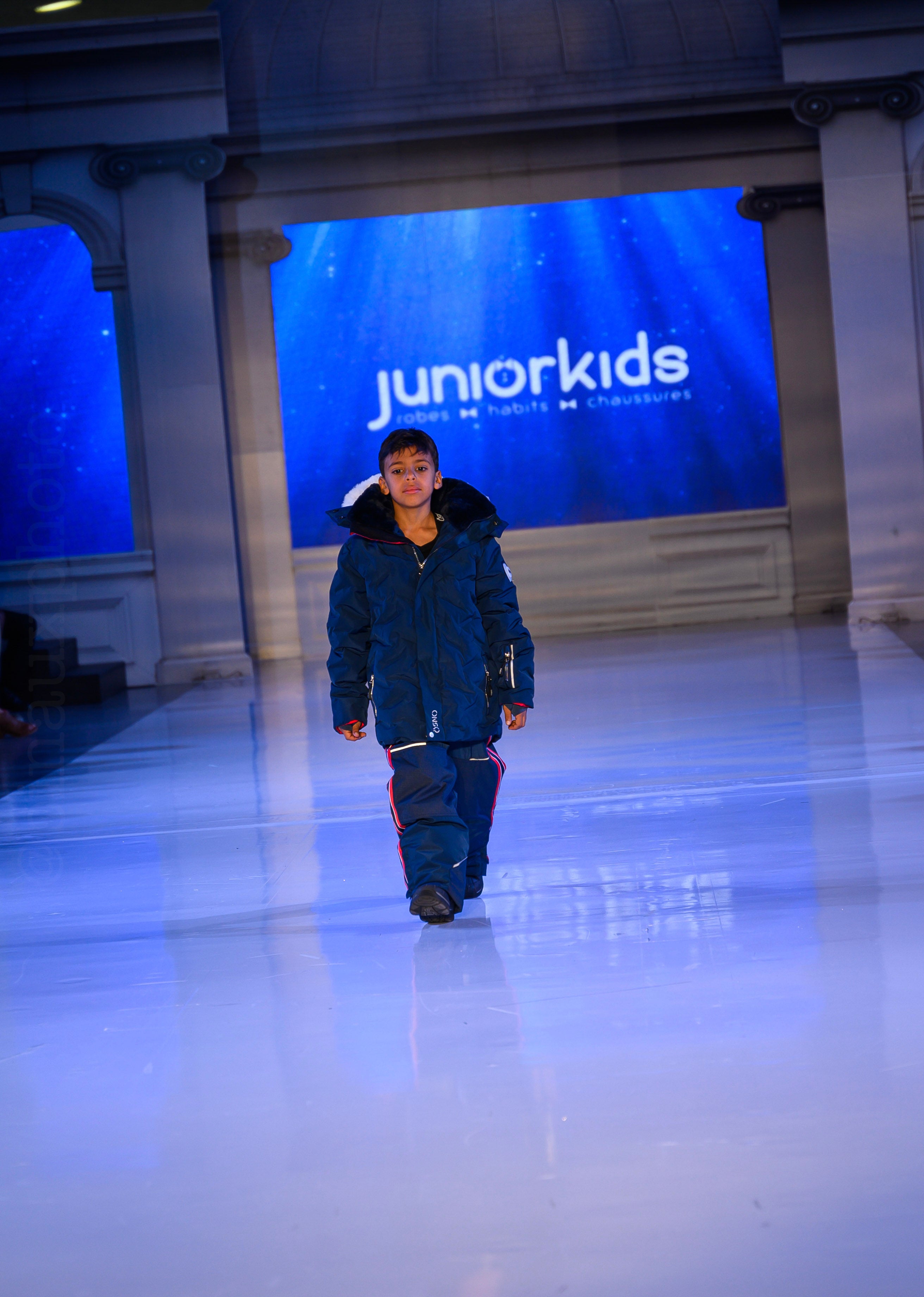 Willy's Luxury boys snowsuit with fur-lined hood by Junior Kids