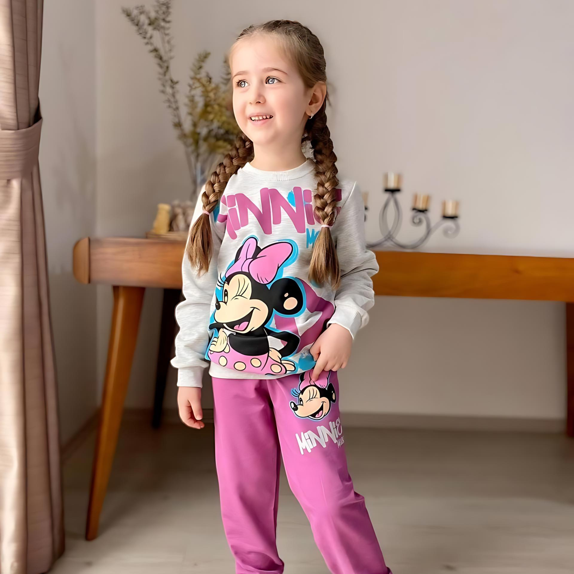 Girls cotton joggers discount