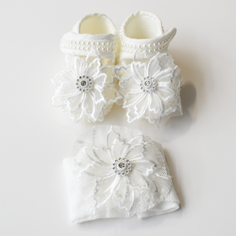 Ensemble de fleurs de luxe pour bébé