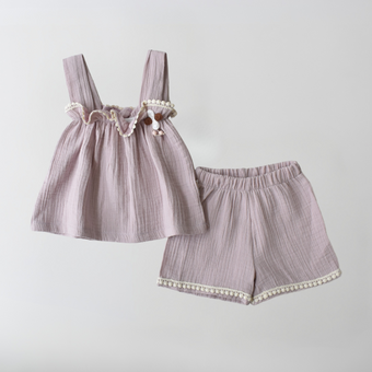 Summer Beauty Girls Casual Set