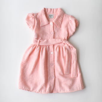 Mila Charm Girls Cotton Dress