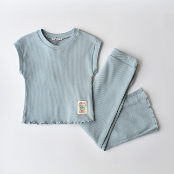 Sporty Class Girls Casual Set