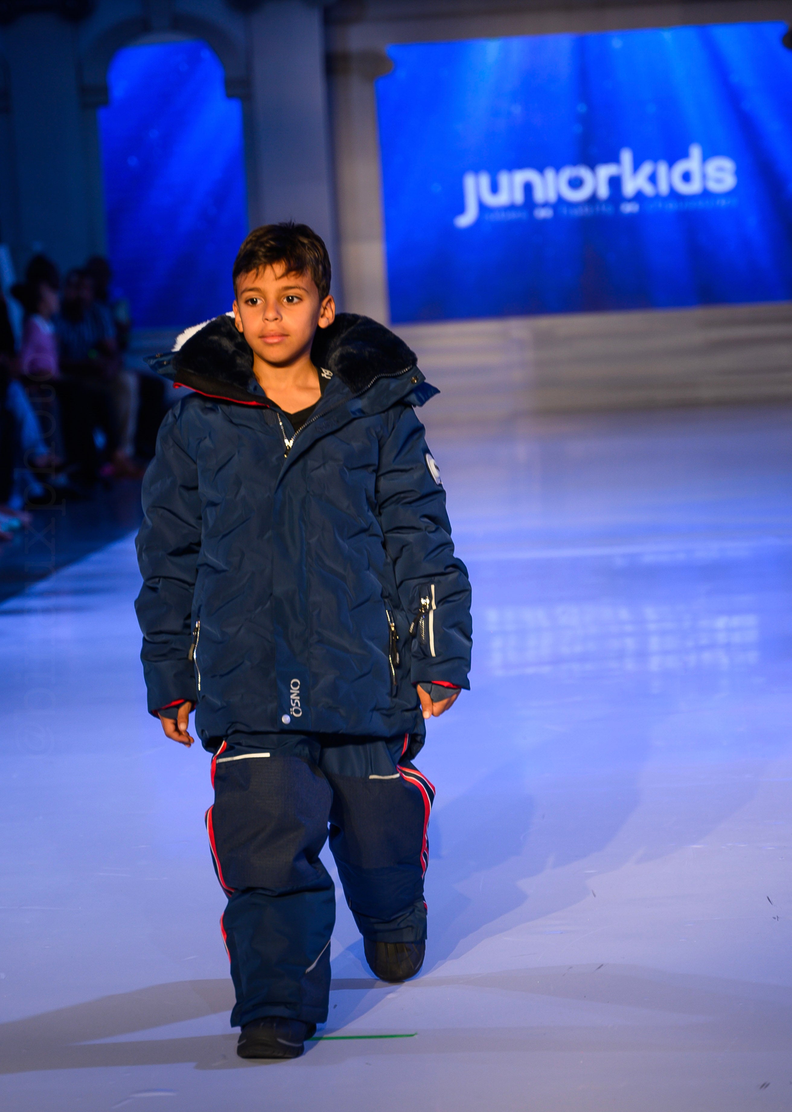 Willy's Luxury boys snowsuit with fur-lined hood by Junior Kids