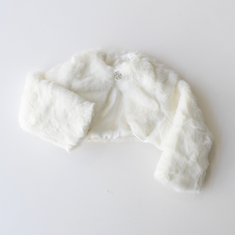 Boléro en fourrure pour enfants