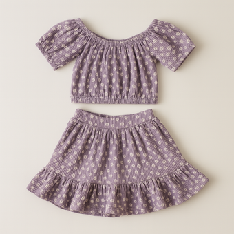 Darling Daisies Girls Casual Set