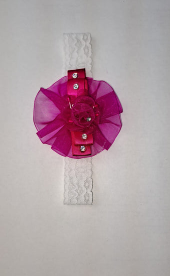 Bandeau doux pour bébé fille