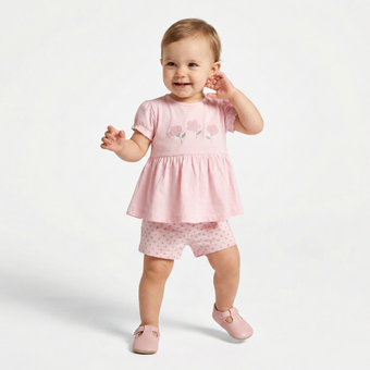Ensemble en coton pour filles Lovely Mia
