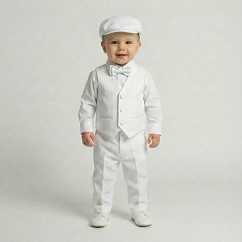 Alessio Baby Vest Set & Hat
