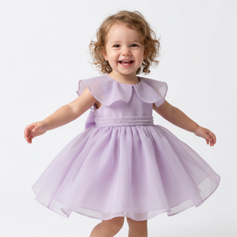 Lavender Mist Baby Dress