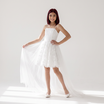 Liv's 2 in 1 Preteen High-Low Dress