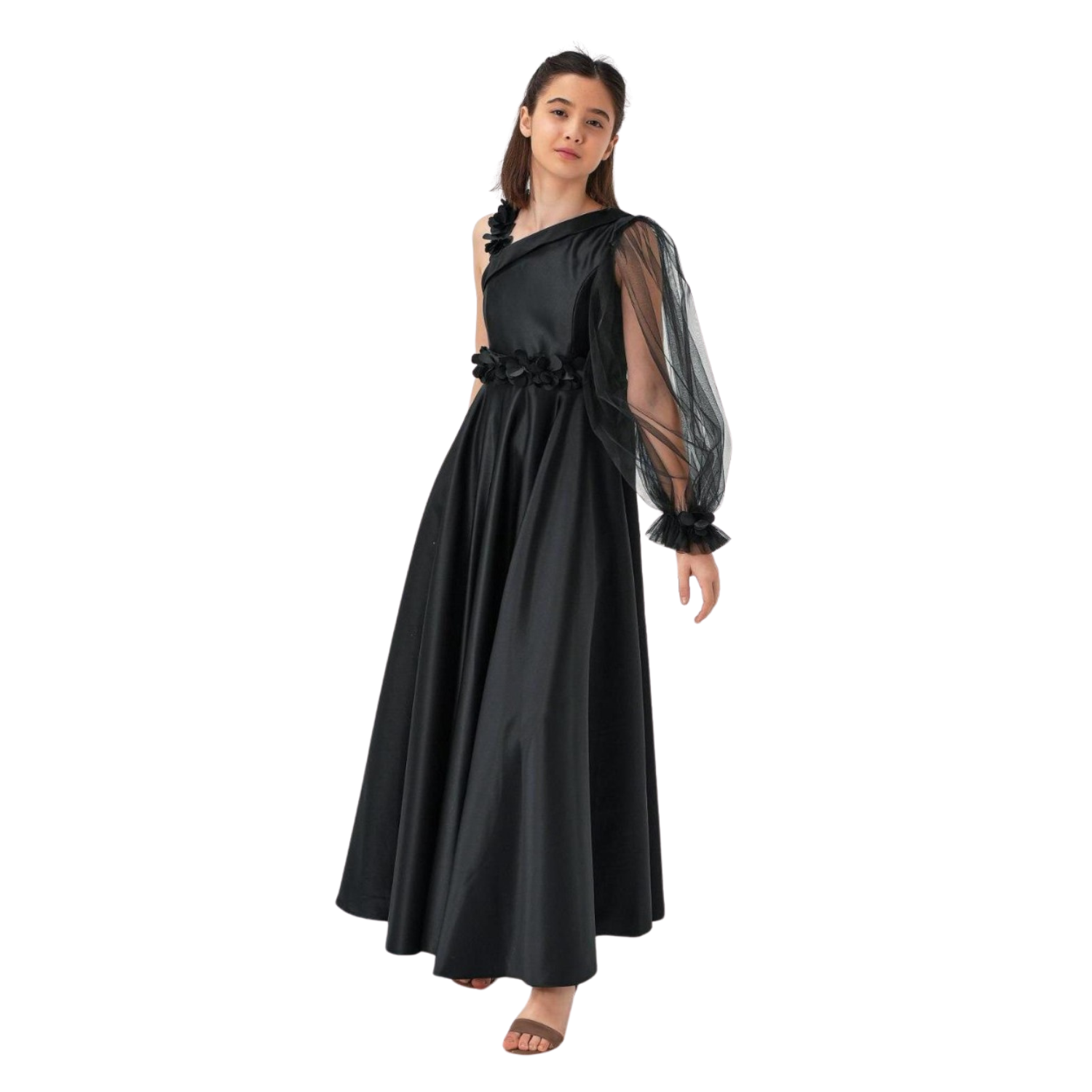 Graceful Gabriella Girls Formal Dress Black 10 11