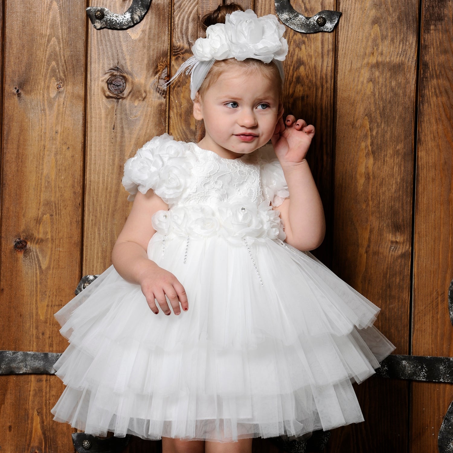 short frilly dress " Mia " Short Ruffle Dress ( Mustard Yellow )
