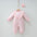 Ensemble de pyjama pour filles avec nœud à froufrous