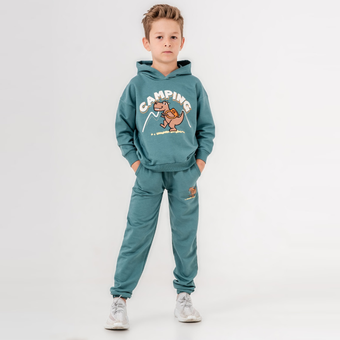 Ensemble de jogging en coton pour garçon de camping