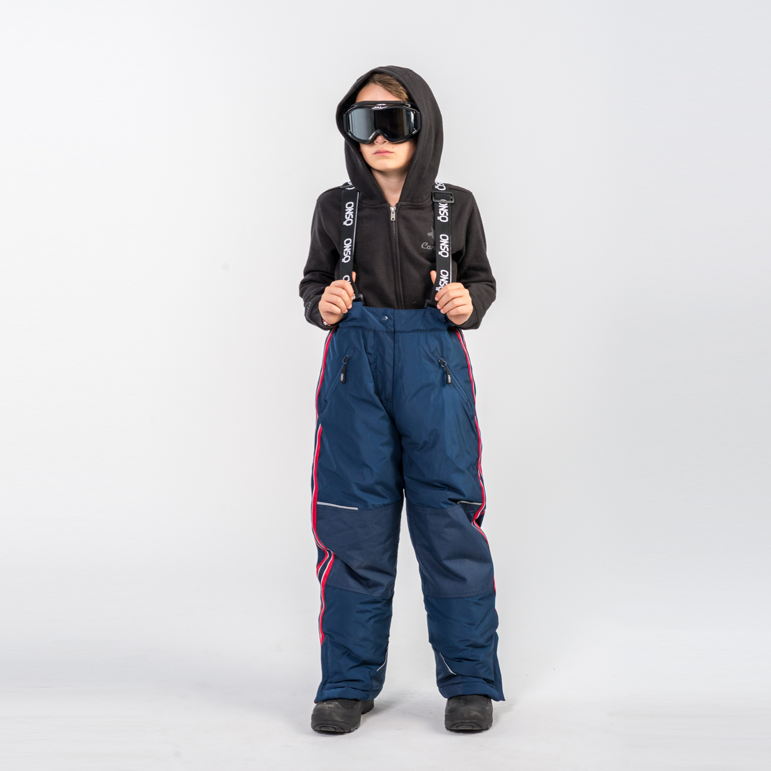 Willy's Luxury boys snowsuit with fur-lined hood by Junior Kids