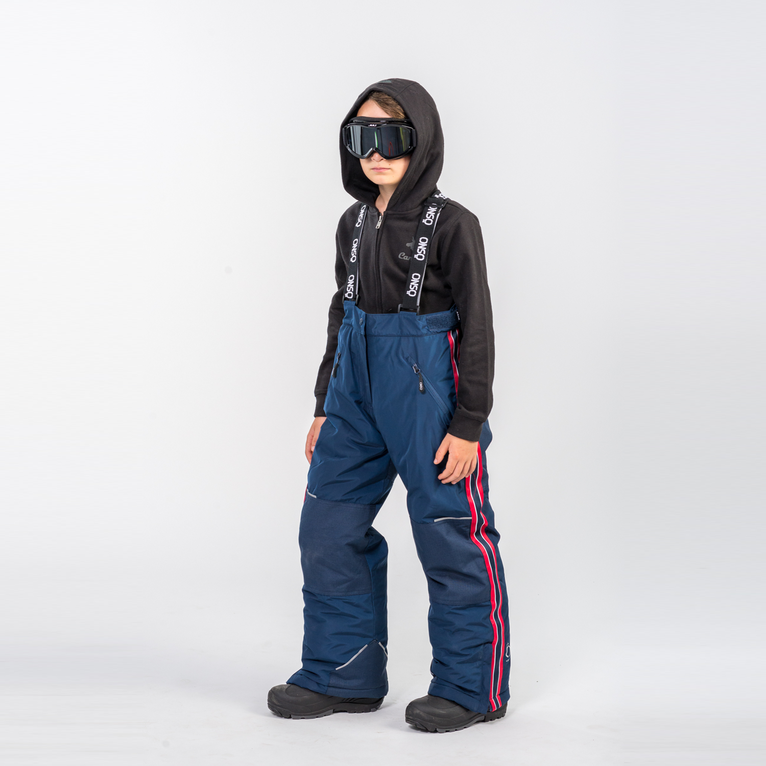 Willy's Luxury boys snowsuit with fur-lined hood by Junior Kids