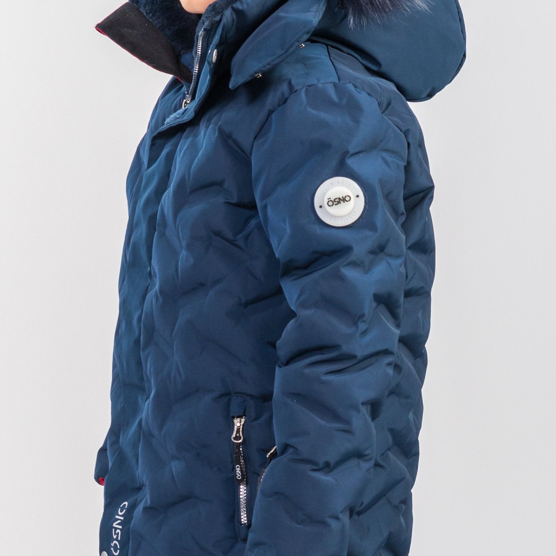 Willy's Luxury boys snowsuit with fur-lined hood by Junior Kids