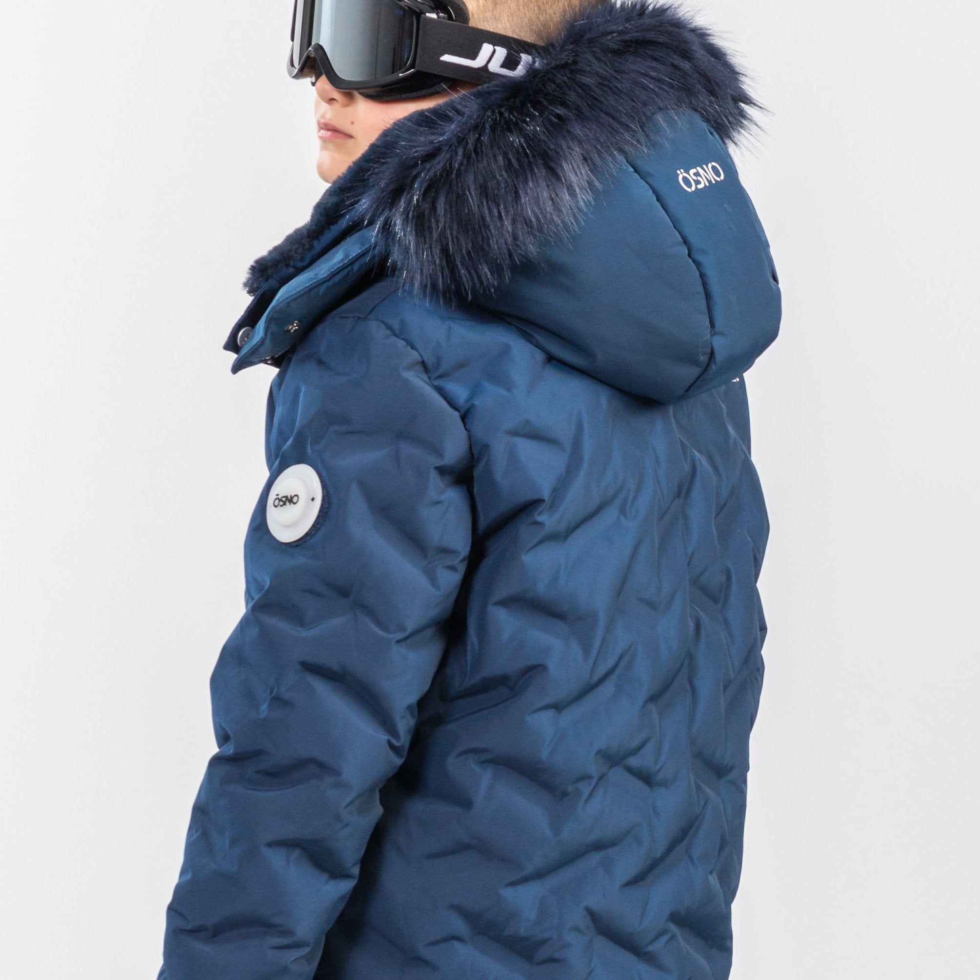 Willy's Luxury boys snowsuit with fur-lined hood by Junior Kids