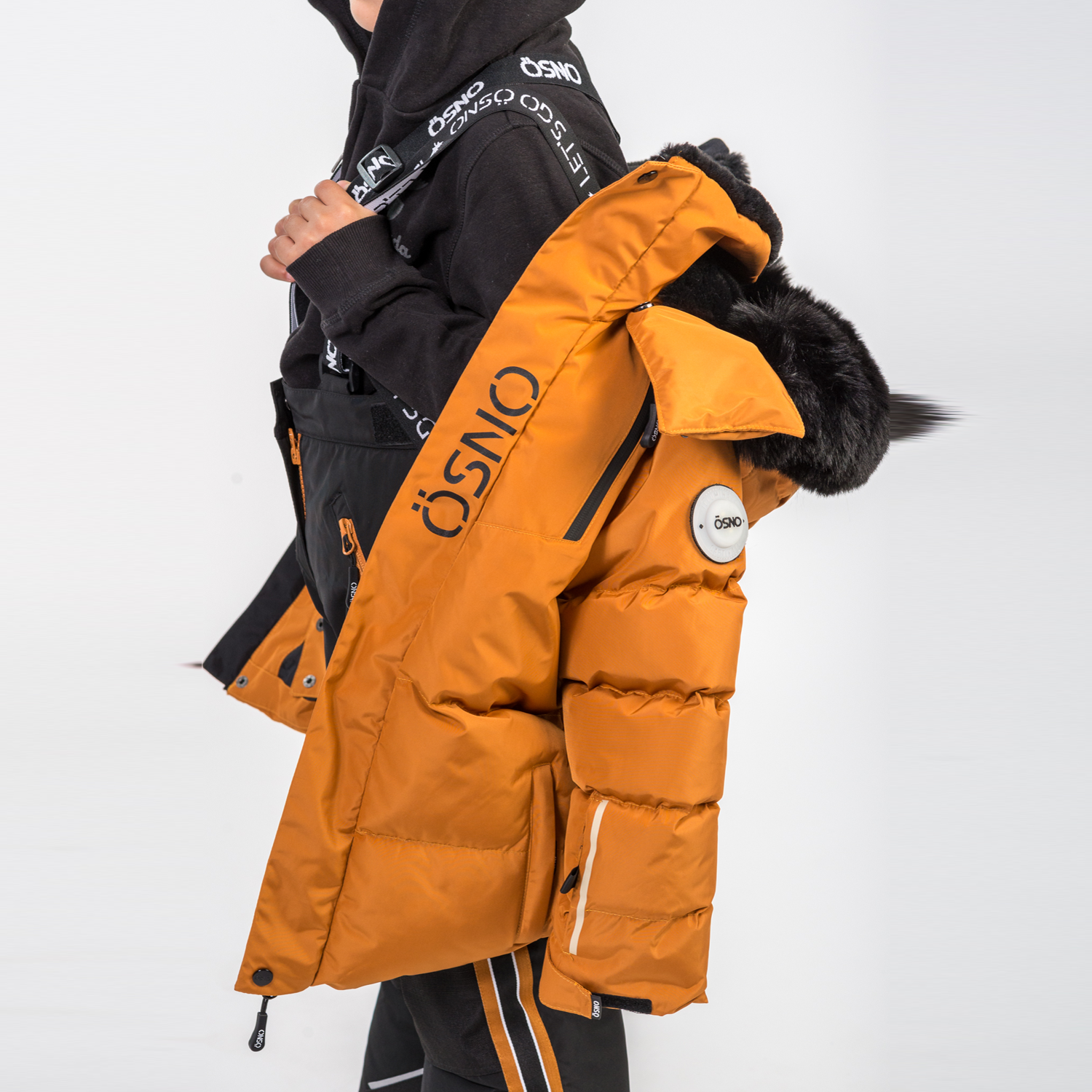 Luca's Luxury boys snowsuit with sleek design by Junior Kids