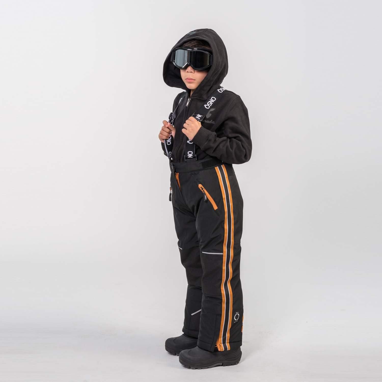 Luca's Luxury boys snowsuit with sleek design by Junior Kids