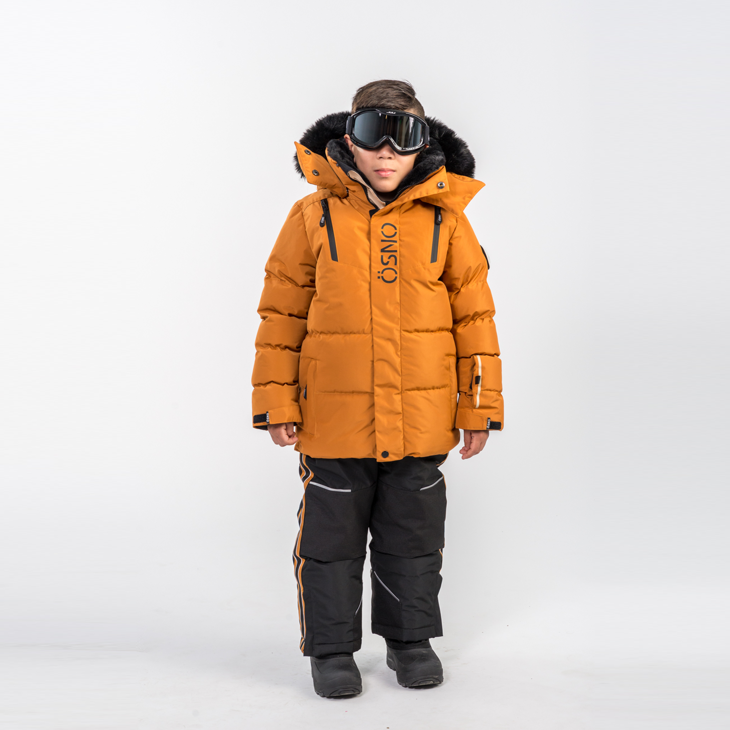 Luca's Luxury boys snowsuit with sleek design by Junior Kids