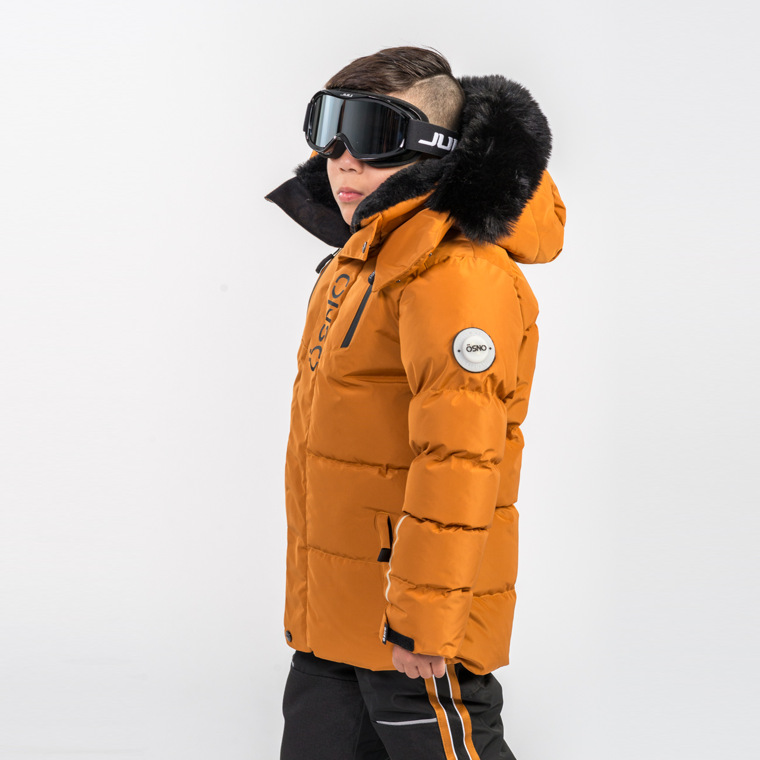 Luca's Luxury boys snowsuit with sleek design by Junior Kids