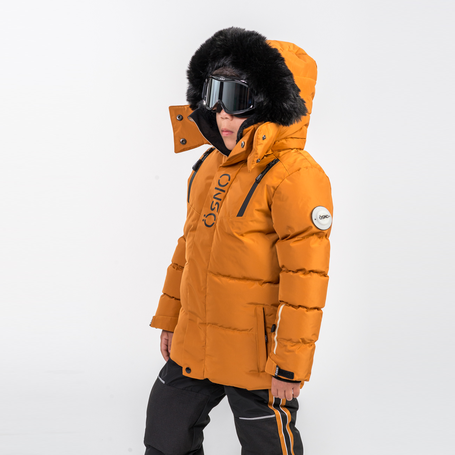 Luca's Luxury boys snowsuit with sleek design by Junior Kids