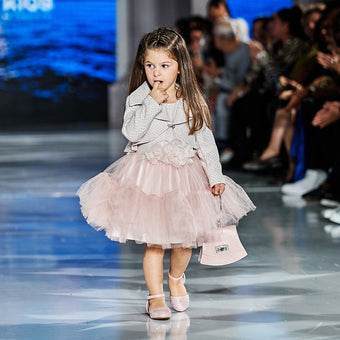 Petite Ariana - Robe et veste formelles pour filles