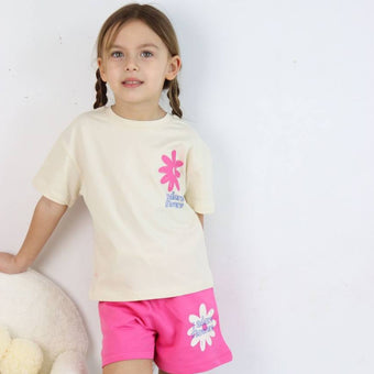 Ensemble court Adore Flowers pour filles