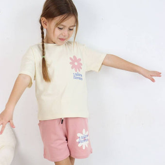 Ensemble court Adore Flowers pour filles