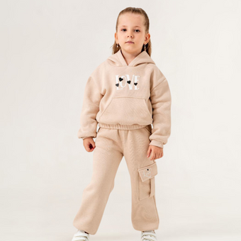 Ensemble décontracté Love Cargo pour filles