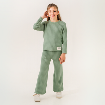 Ensemble décontracté de luxe pour filles Lulu