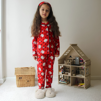 Cozy Kitty Pyjama Set