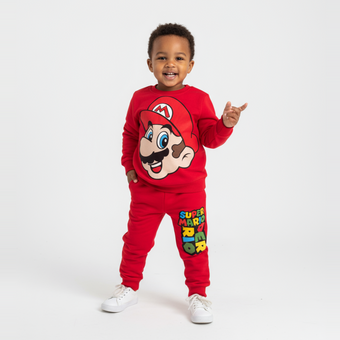 Mario Bro Casual Jogger Set