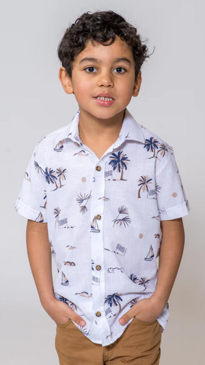 Chemise Enfant Manches Longues - Camouflage Mossy Oak (Taille L, Neuf Sans étiquette)